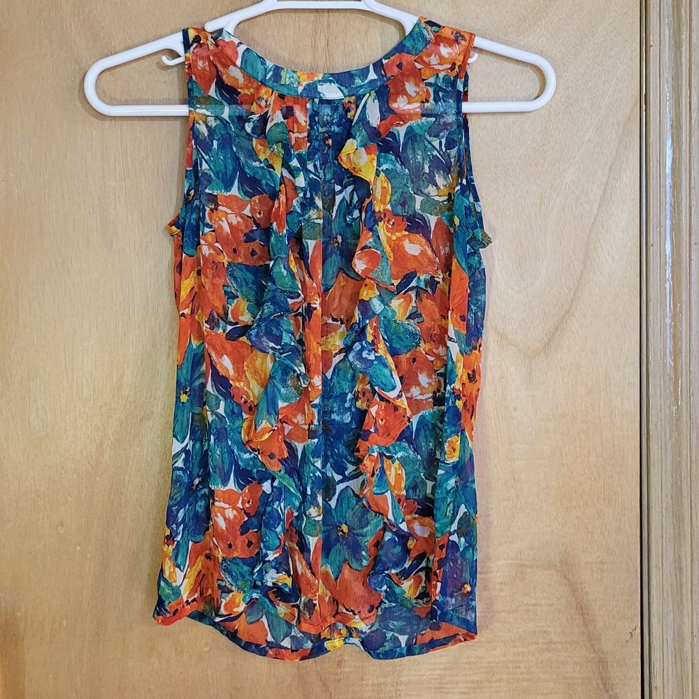 Duro Olowu Blouse S Colorful Sheer
